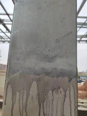 深圳某某公司钢结构钢架磁粉探伤